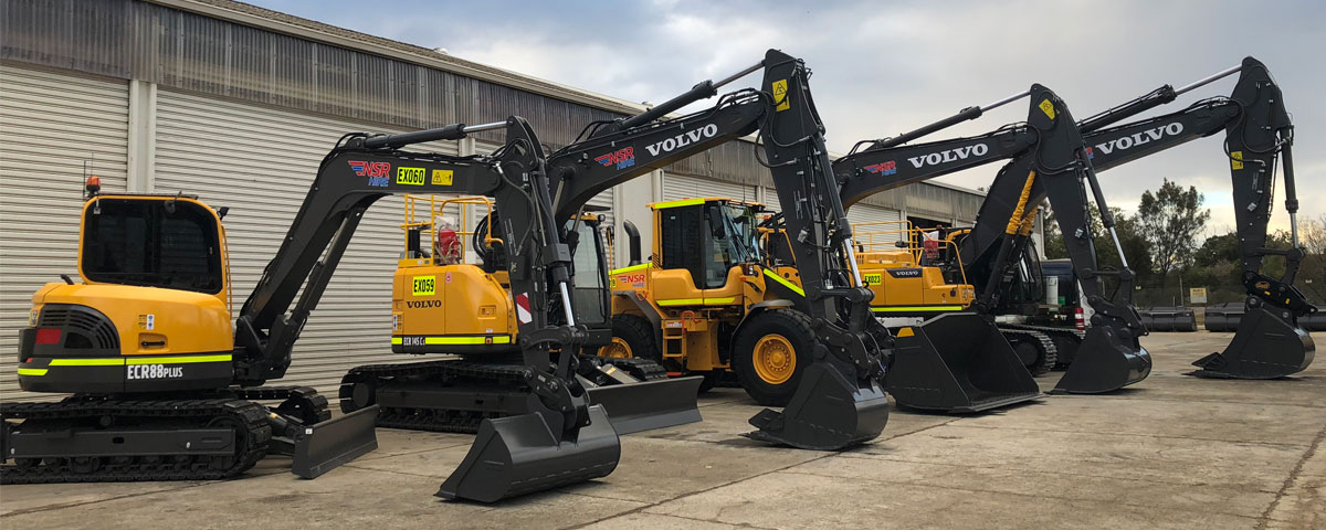 Hire Excavators Range